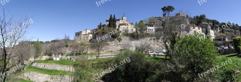 Village Beaucet Provence Landscape Free Photos