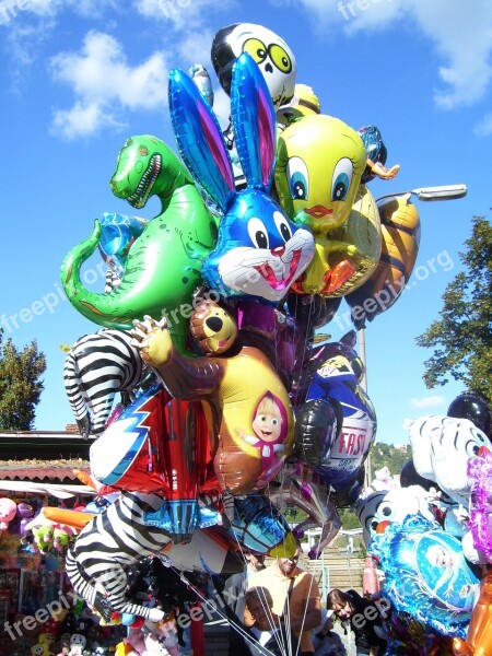 Balloons The Critters Pilgrimage Free Photos