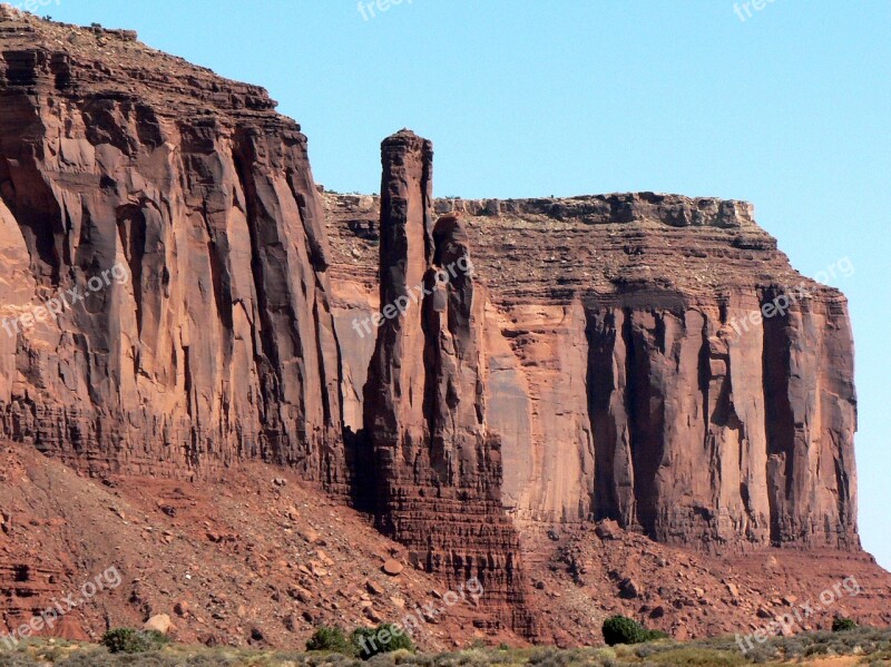 Usa Arizona Navajo Nation Monument Valley Cliffs