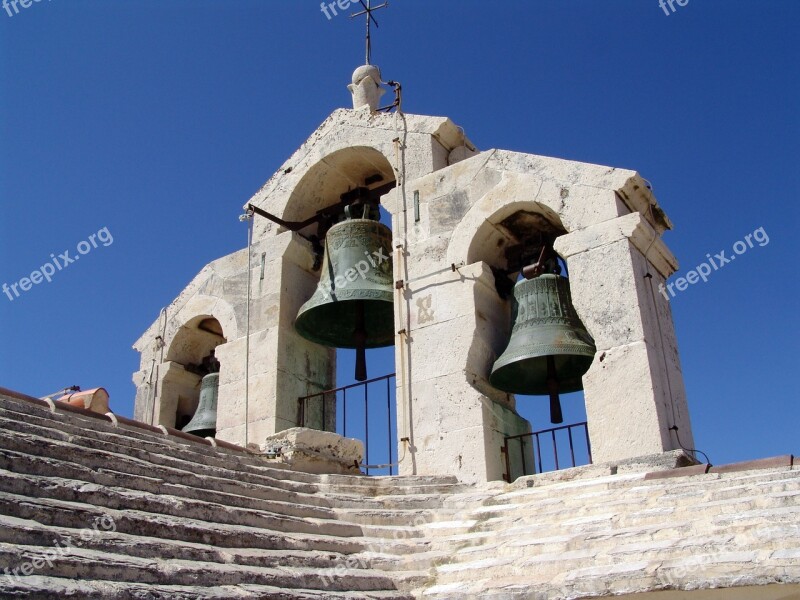 Bells Bell Tower Fortress Church Hvar Free Photos