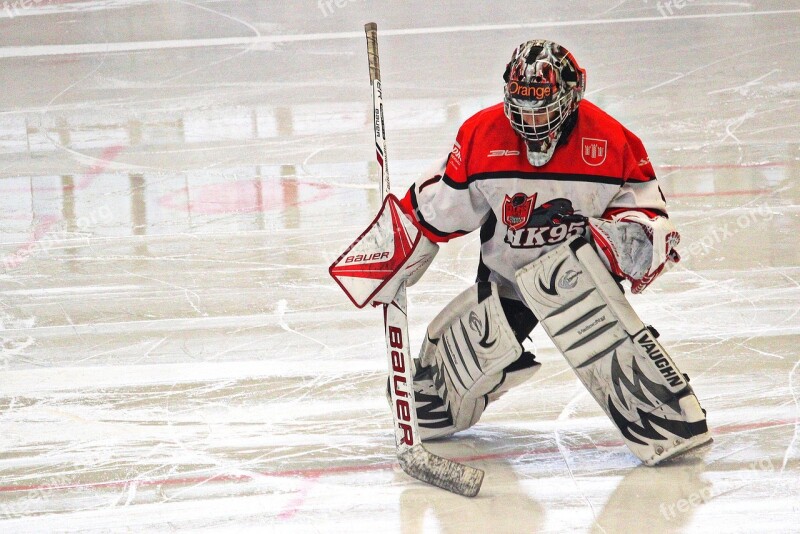 Hockey Goalkeeper Pupils Children Sport