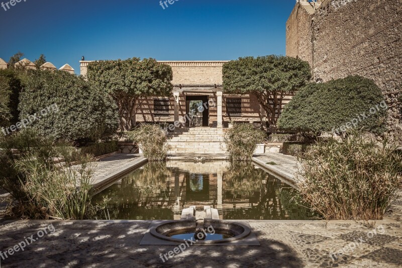 Alcazaba Almeria Spain Andalusia Fortress