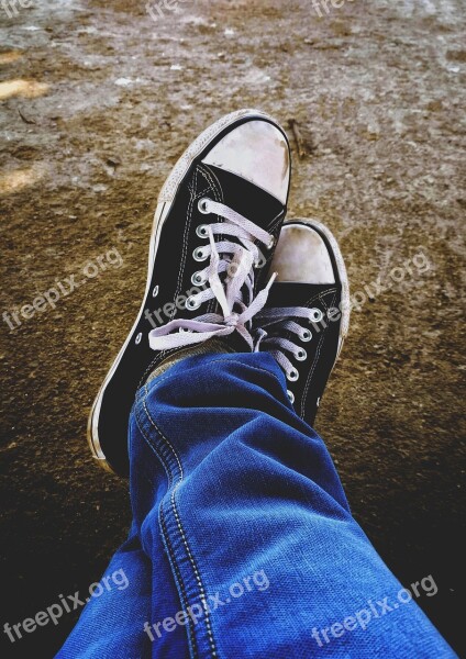 Shoe Converse Jeans Blue Jeans Adventure