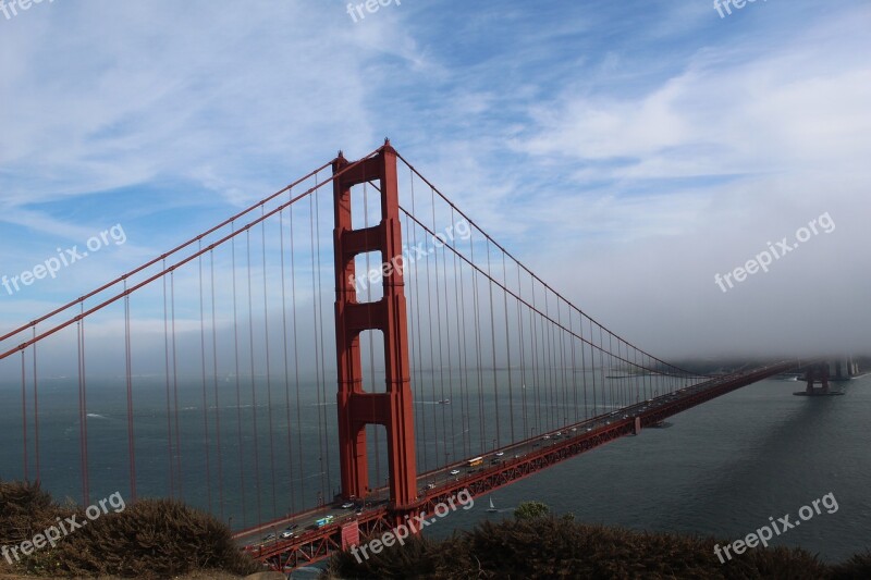 The Golden Gate Bridge In San Francisco Golden Gate Bridge America Usa