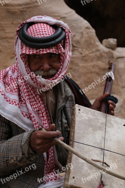 Bedouin Rebab Violin Desert Jordan