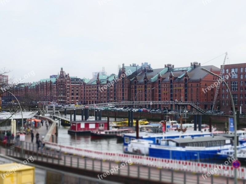 Hamburg Miniature Elbe River Ship