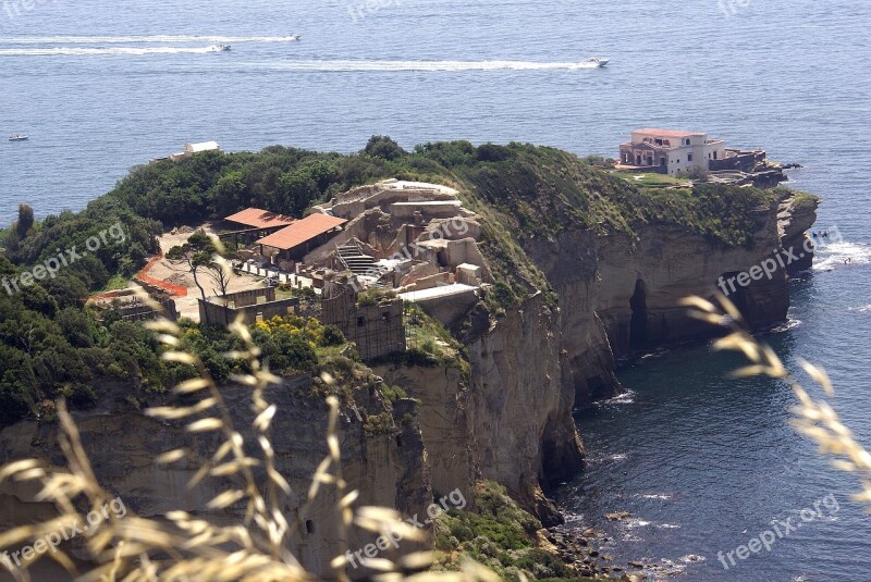 Naples Italy Posillipo Promontory Marechiaro