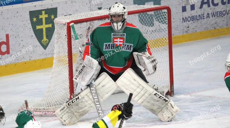 Goalkeeper Hockey Stadium Mhkm Skalica Juniors