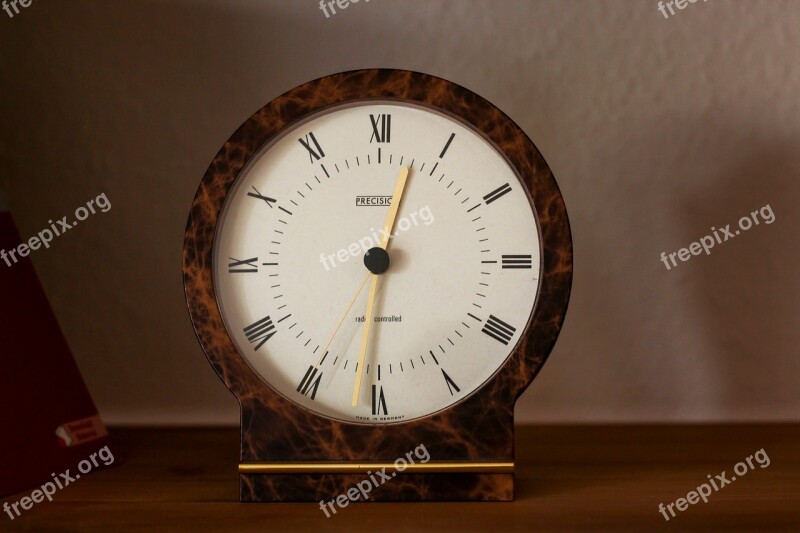 Clock Time Time Of Analog Clock Wood Clock