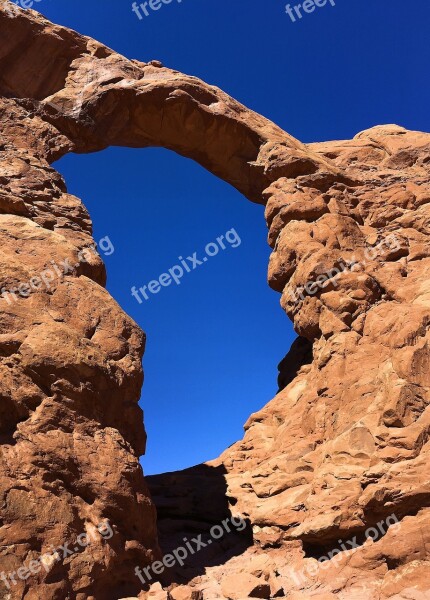 Sandstone Turret Arch Sandstone Arches National Park