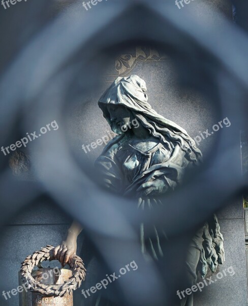 Grave Angel Statue Death Sculpture