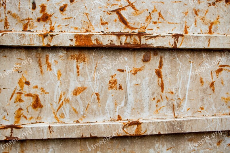 Grunge Dumpster Rust Wallpaper Paint