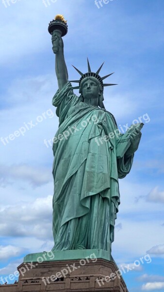 Statue Of Liberty Usa America Statue Symbol