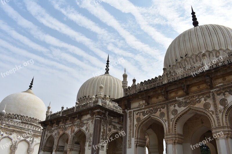 Qutb Shahi Tombs Hyderabad India Asia Travel