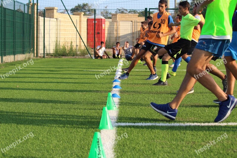 Sport Football Ball Stadium Test