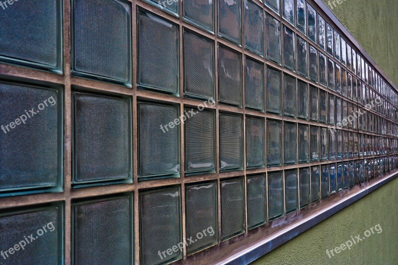 Architecture Glass Blocks Building Glass By Looking