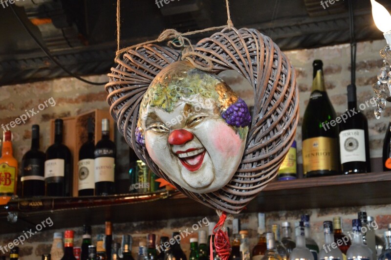 Venice Carnival Mask Osteria Mysterious