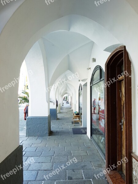 Portico Arcades Renaissance Pointed Arch Old