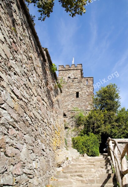 Germany Burg Rheinfels Rhine Free Photos