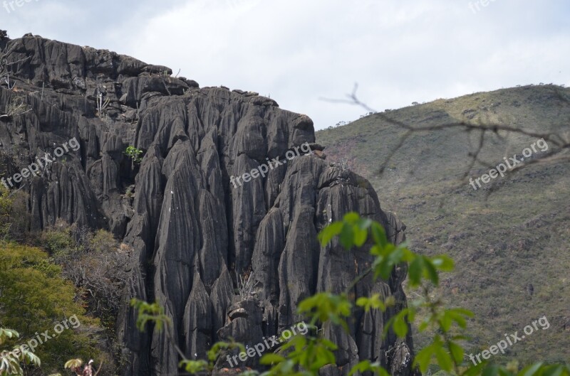 Mountain Adventure Abseiling Climbing Nature