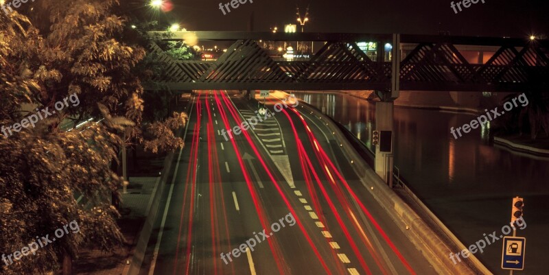 Night Lights City Dark Light