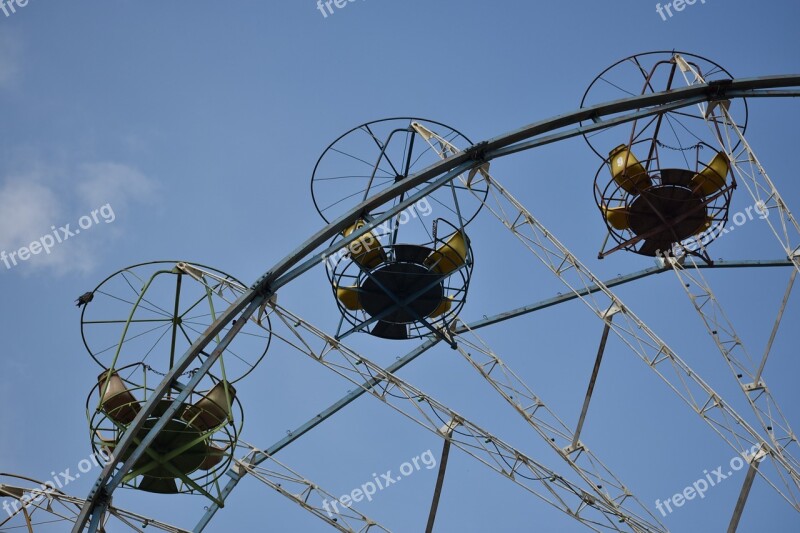 Ferris Wheel Old The Decline Of Structure Metal