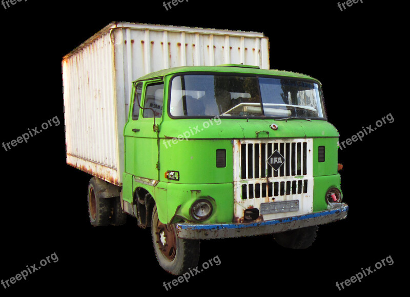 Truck Old Old Truck Ifa Ifa W 50