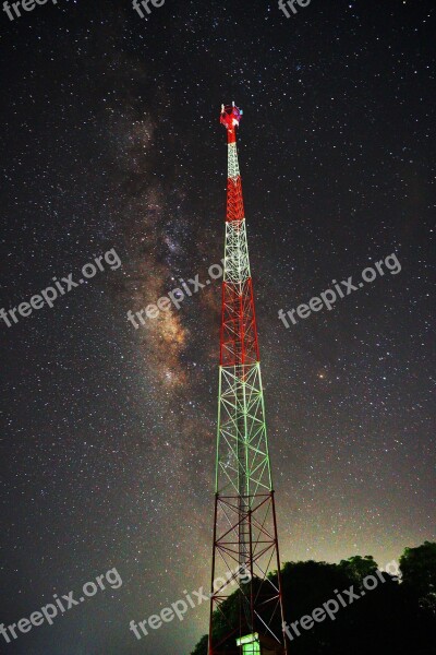 Tower Internet Milky Way Sky Tree