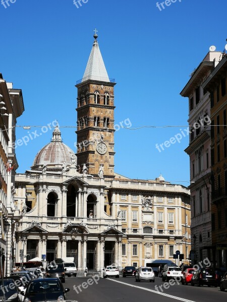 Santa Maria Maggiore Rome Italy Monument History