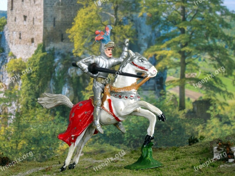 Knight Figure Reiter Middle Ages Armor