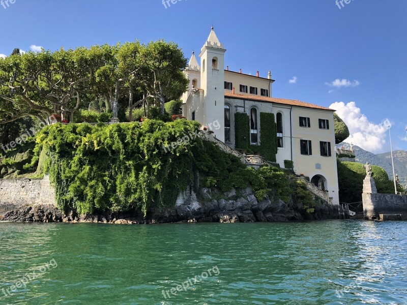 Italy Tremezzo Vacations Lake Building