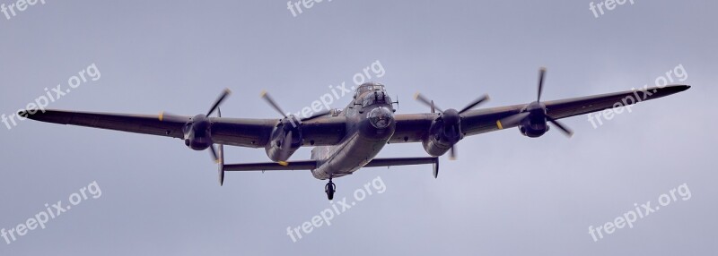 Lancaster Vintage Ww2 Bomber Merlin