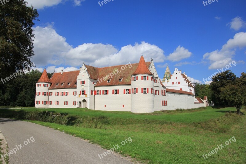 Architecture Castle Hunting Lodge Grünau Neuburg A