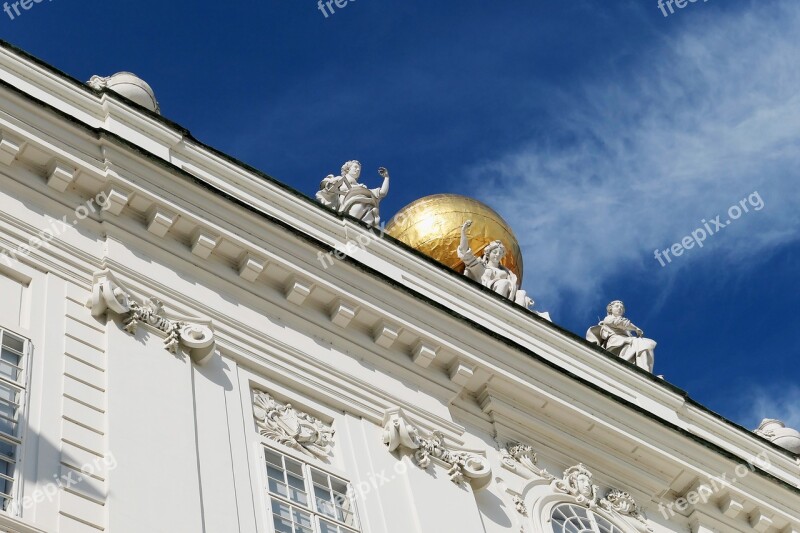 Hofburg Imperial Palace Architecture City Metropolis Vienna