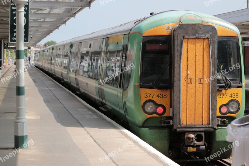 Train Bognor Station Southern Rail Bognor Regis Train Train Station