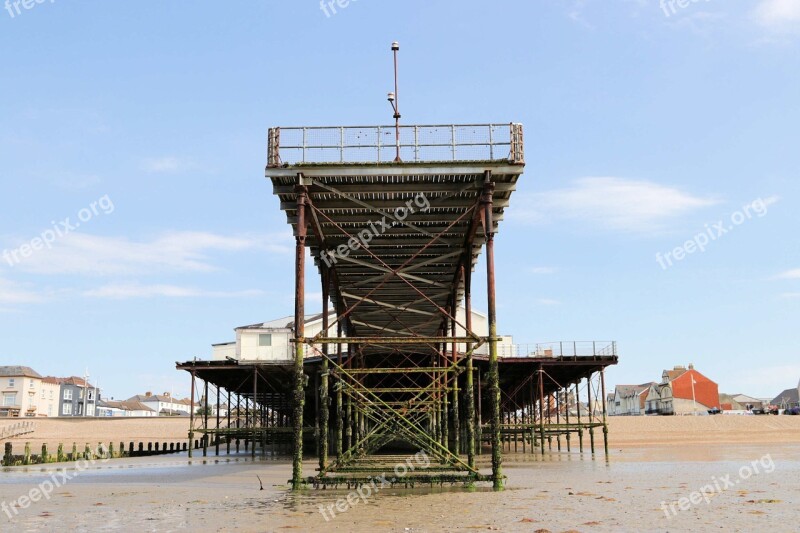 Pier Seaside Beach Water Summer