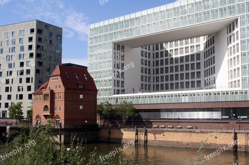 Hamburgensien Port Motifs Harbour Cruise The Upper Port Level Building