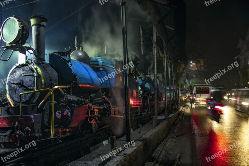 Train Darjeeling World Heritage Old Train Steam Train