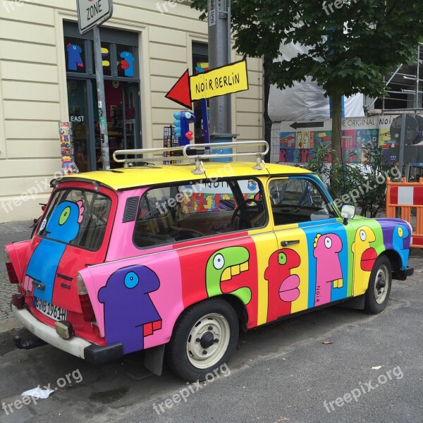 Berlin Trabants Mitte Germany Car