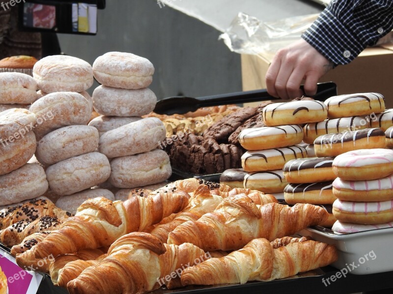 Donuts Cake Bakery Dessert Croissant