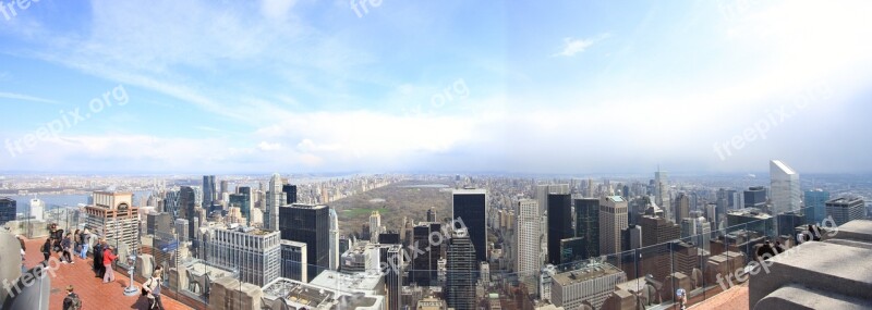 New York City Panorama New York City Skyline Nyc View