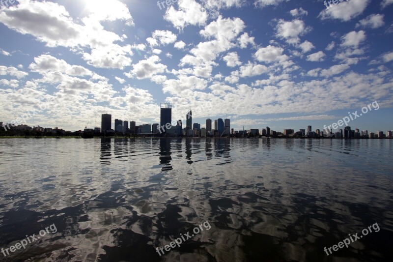 Swan River Perth Wa Australia River