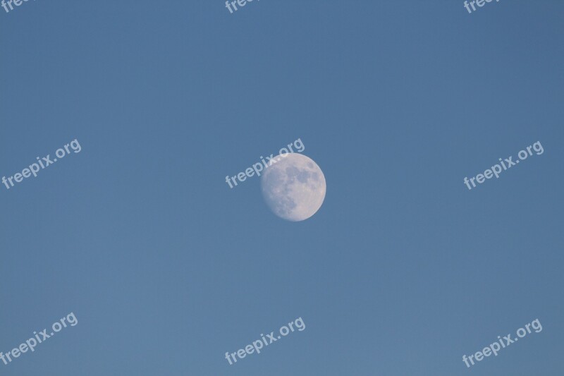 Moon Clouds Night Nature At Night