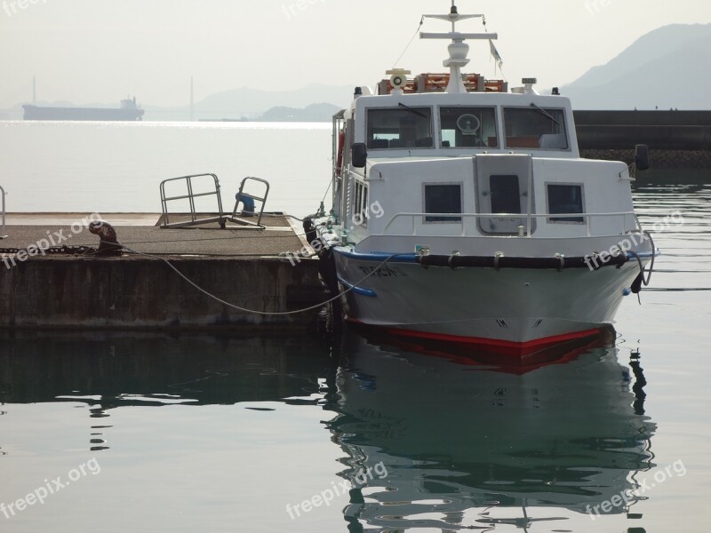 Seto Inland Sea Passenger Ship Tadanoumi Port Free Photos