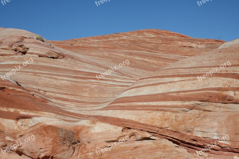 Usa Nevada Valley Of Fire The Wave Free Photos