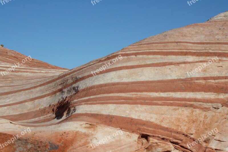 Usa Nevada Valley Of Fire The Wave Free Photos