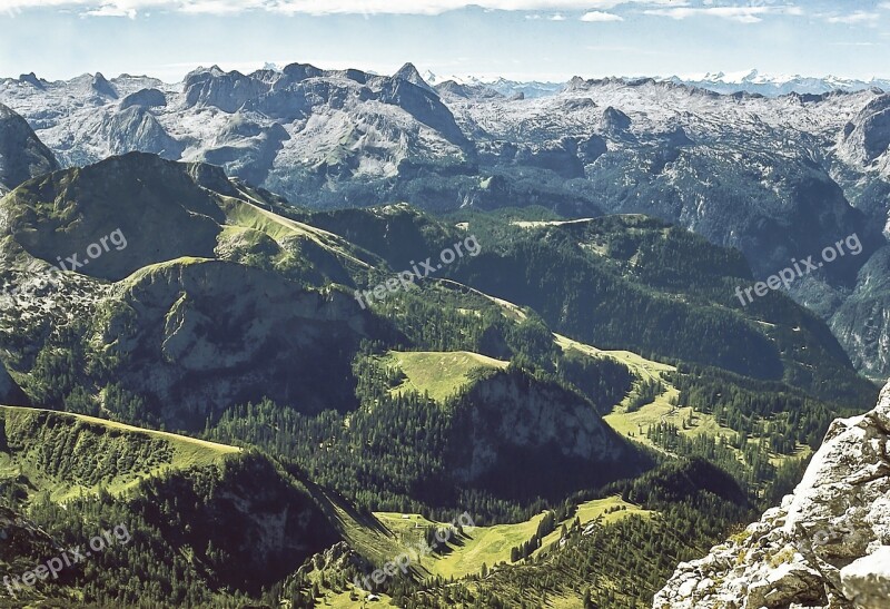 Hagengebirge Alpine Berchtesgaden Alps Berchtesgaden Berchtesgaden National Park