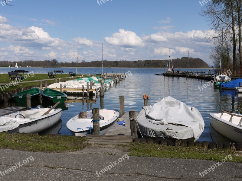 Chiemsee Ships Sail Chiemgau Fun