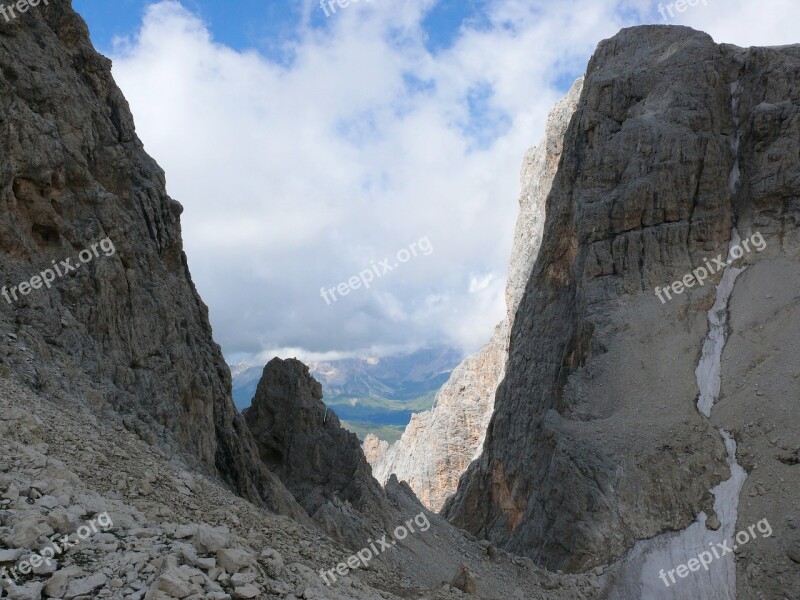 Mountains Dolomites Trentino Free Photos