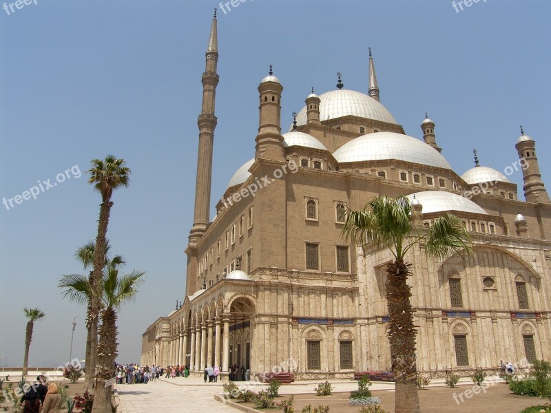 Mosque Muhammad Ali Pasha Alabaster Mosque Islamic Egypt